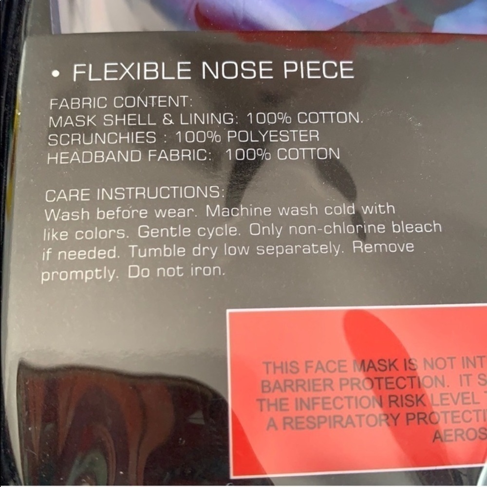 French Connection Face Mask Set - Picture 6 of 9